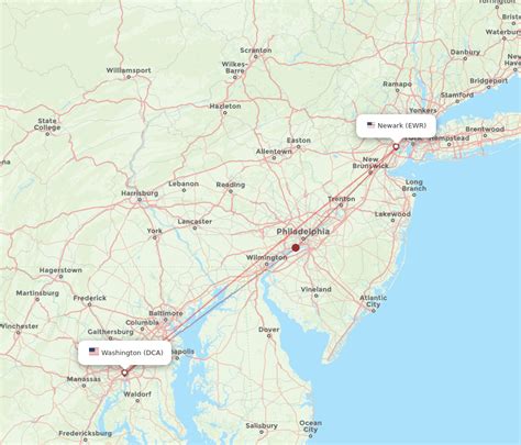 flights from ewr to dca.